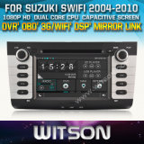 Witson Car DVD Player with GPS for Suzuki Swift (W2-D8658X) Touch Screen Steering Wheel Control WiFi 3G RDS