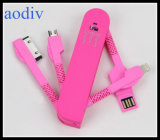 Swiss Army Knife 3-in-1 USB Cable for iPhone4/5 and Samsung