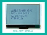 FSTN 160 X 105 Dots LCD Module Display with Blue Backlight (VTM88722A)