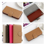 Soft Leather +TPU Mobile Phone Case for iPhone 5