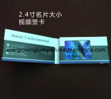 Innovative Video Business Card with 2.4inch Screen, Customized Printing