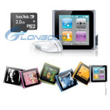 TF Card Nano 6th Style Download Driver MP4 Player 1.8 Inch TFT LCD with Speaker