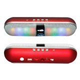 Capsule Multimedia Bluetooth Speaker with LED Disco Light (CH-212D)