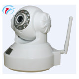 Wireless IP Pan/Tilt/ Night Vision Internet Surveillance Camera Built-in Microphone with Phone Remote Monitoring Support (White) (IP-001)