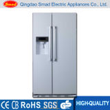 Restaurant Kitchen No Frost Side by Side Refrigerator with Icemaker
