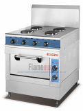 4-Plate Electric Range with Electric Oven (HRQ-4E)