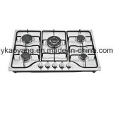 Universal Used 5 Burners Stainless Steel Gas Stove