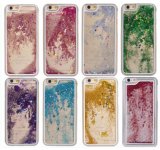 Colorful 3D Liquid Glitter Star Flowing Phone Case for iPhone 5 5s