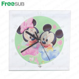 Freesub Sublimation Heat Press Glass Photo Frame with Clock (BL-14)