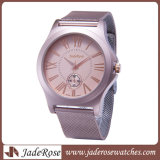 All Alloy Watch for Women Fashion Pink Alloy Watch