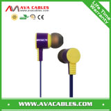 Colorful Mobile Phone Earphone with Noise Cancellation