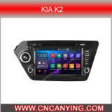 Pure Android 4.4.4 Car GPS Player for KIA K2 with Bluetooth A9 CPU 1g RAM 8g Inland Capatitive Touch Screen. (AD-9582)