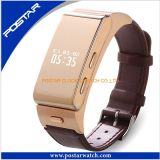 Unisex Smart Watch Promotional Gift Watch with Genuine Leather Band