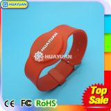HUAYUAN Club Party Logo Printing MIFARE Classic 4K RFID smart bracelet