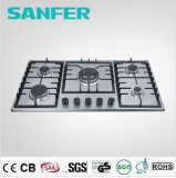 Stainless Steel Cooktop with Cast Iron Trivet