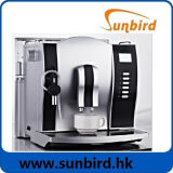 Fully Automatic Coffee Machine with Plastic Housing and LCD Display