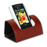 Split Leather Mobile Phone Stand Holder (MH02) 