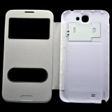 Mobile Phone Flip Leather Case for Samsung Note 2/N7100