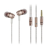 3.5mm Plug in-Ear Stereo Metal Earphone for MP3 MP4 Player