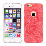 Alligator Skin TPU+Leather Cases Mobile Phone Cover for iPhone