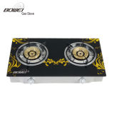 Hot Sale Tempered Glass Double Gas Burner Stove