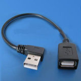 3m Right Angle USB Extension Cable