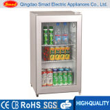 Glass Door Refrigerator Beverage Cooler Refrigerator Mini Display Refrigerator