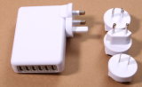 6 USB Port USB Charger for Mobile Phone and Tablet