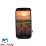 Original Mobile Phone LCD for Samsung Galaxy S3 with Frame I9300/I9305blue