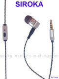 Golden Hi-Fi Plug Earphone with Mic for LG