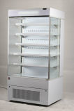 Supermarket Vertical Curtain Refrigerator with Ce