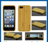 Natural Wooden Hard Bamboo Wood Case Cover for iPhone 5