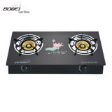 Lotus Glass Cooktop Double Burner Gas Stove Bw-Bl2006