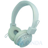 Professional 3.5mm Wireless Headset Support FM & SD/TF Card