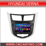 Pure Android 4.4.4 Car GPS Player for Hyundai Verna with Bluetooth A9 CPU 1g RAM 8g Inland Capatitive Touch Screen. (AD-9553)