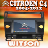 Witson Car DVD Player with GPS for Citroen C4 2004-2012 (W2-D9956CI)
