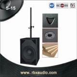 S-15 PRO Portable DJ Subwoofer Speaker Case