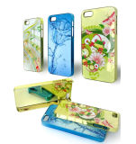 Electroplate+Water Transfer Printing Cases Cell Phone Cases for iPhone 5
