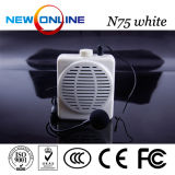 New Mini Portable Waistband Voice Booster Pa Amplifier N75 White