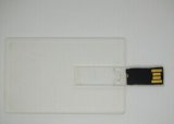 Pomotional Transparent Card USB Flash Drive 32GB (TF-0110)