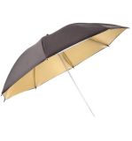 Gold/Black Backing Umbrella