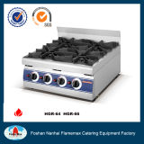 6-Burner Gas Range Stainless Steel Cooker (table top) (HGR-66)