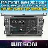Witson Car DVD Player for Toyota RAV4 2013-2014 with Chipset 1080P 8g ROM WiFi 3G Internet DVR Support
