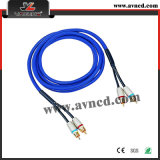Frosted Blue Car Audio RCA Cable (R-163)