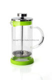 Pyrex Glass French Press Coffee Pot with S. S Filter and Glass Handle