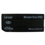 Lexar Ms Card with Magic Gate 256MB Memory Stick PRO