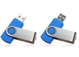 Navy Blue Swivel USB Flash Drive 4GB