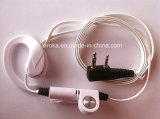 Flat Cable Earphone Headset for Two Way Radio