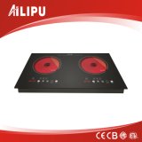 Hot Sell Ceramic Cooker for Kitchen Appliance with Double Burner
