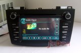 Car Audio DVD Player with GPS Navigation Stereo Entertainment System for Mazda 3 (C7028M3)